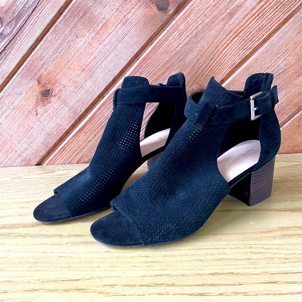 Nine West Peep Toe Booties